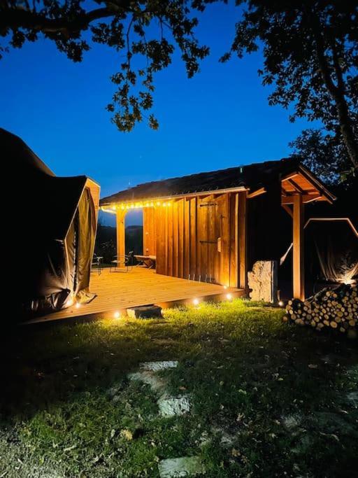Dome Insolite Cedre Jacuzzi Et Petits Dejeuners Inclus Lagraulet-du-Gers Eksteriør billede