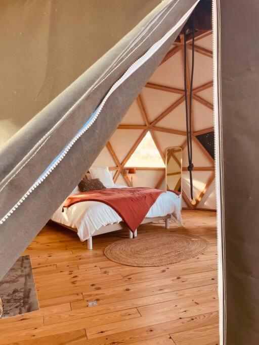 Dome Insolite Cedre Jacuzzi Et Petits Dejeuners Inclus Lagraulet-du-Gers Eksteriør billede