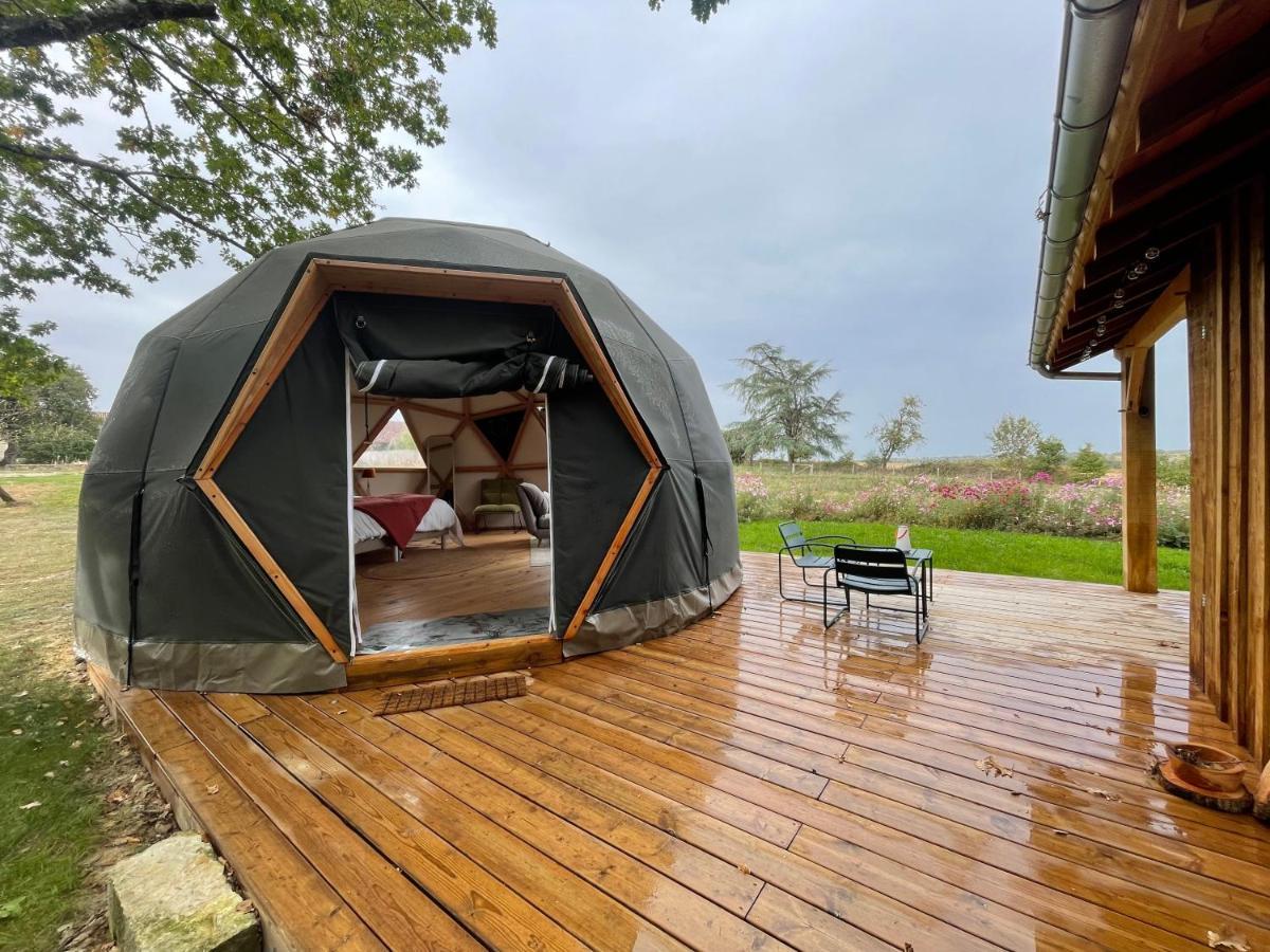 Dome Insolite Cedre Jacuzzi Et Petits Dejeuners Inclus Lagraulet-du-Gers Eksteriør billede