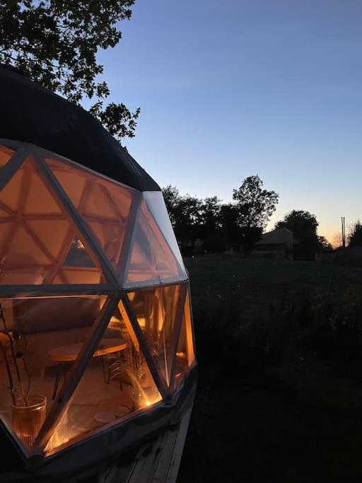 Dome Insolite Cedre Jacuzzi Et Petits Dejeuners Inclus Lagraulet-du-Gers Eksteriør billede