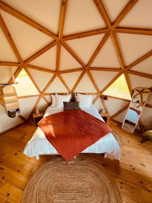 Dome Insolite Cedre Jacuzzi Et Petits Dejeuners Inclus Lagraulet-du-Gers Eksteriør billede