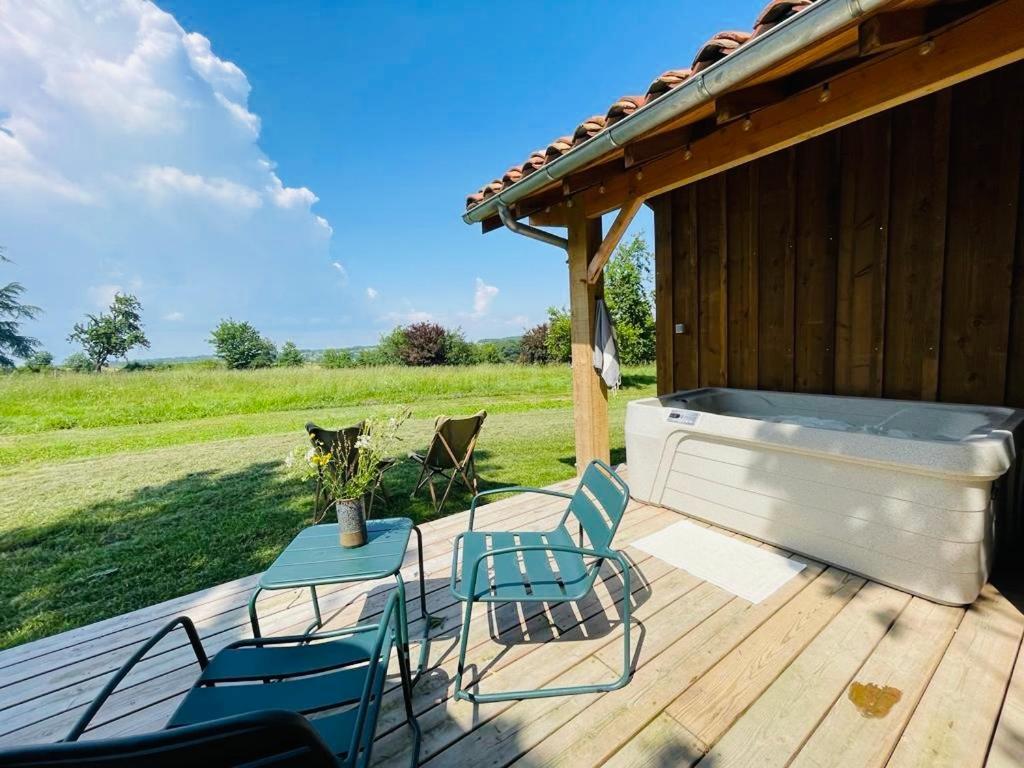 Dome Insolite Cedre Jacuzzi Et Petits Dejeuners Inclus Lagraulet-du-Gers Eksteriør billede