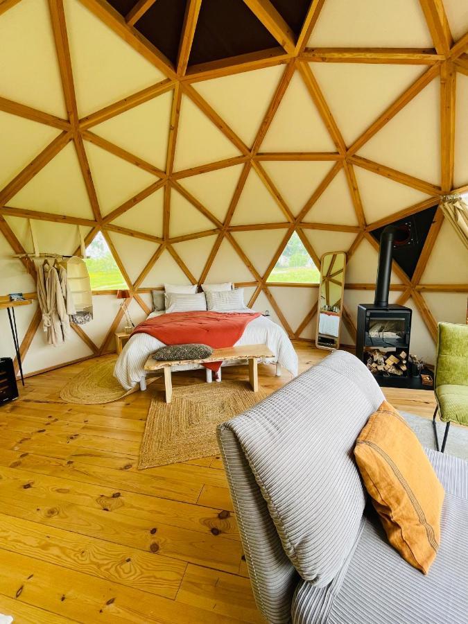 Dome Insolite Cedre Jacuzzi Et Petits Dejeuners Inclus Lagraulet-du-Gers Eksteriør billede